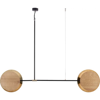 Nowodvorski MINIMAL több ágú függeszték, barna, E27 foglalattal, 2x28W, TL-9375