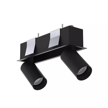 Nowodvorski MONO DEEP besüllyeszthető lámpa, fekete, GU10 foglalattal, 2x10W, TL-10460