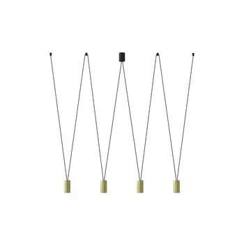 Nowodvorski MORE EYE több ágú függeszték, réz, GU10 foglalattal, 4x10W, TL-7610