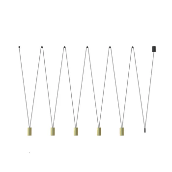 Nowodvorski MORE EYE több ágú függeszték, arany, GU10 foglalattal, 5x10W, TL-7608