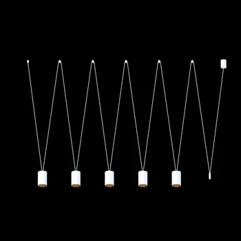 Nowodvorski MORE TONE több ágú függeszték, fehér, GU10 foglalattal, 5 x 10W, TL-7821