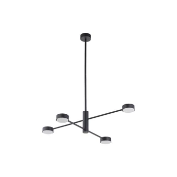 Nowodvorski ORBIT több ágú függeszték, fekete, GX53 foglalattal, 4x8W, TL-7945