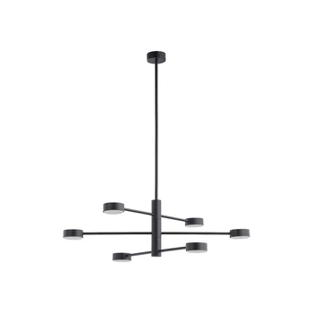 Nowodvorski ORBIT több ágú függeszték, fekete, GX53 foglalattal, 6x8W, TL-7946