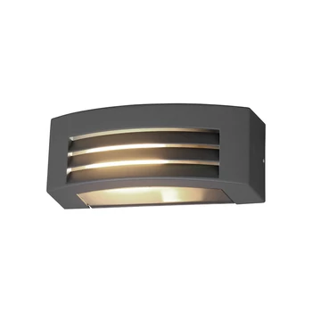 Nowodvorski ORINOKO kültéri fali lámpa, szürke, E27 foglalattal, 1x18W, TL-4387