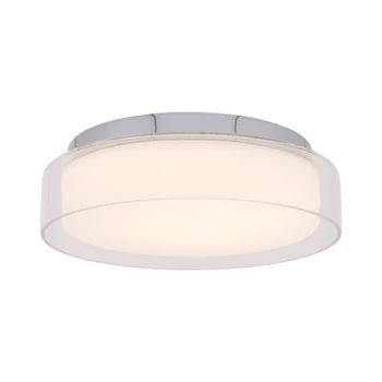 Nowodvorski PAN fürdőszobai mennyezeti lámpa, króm, Beépített LED, 1x12W, 530 lm, TL-8173
