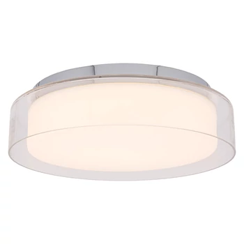 Nowodvorski PAN fürdőszobai mennyezeti lámpa, króm, 4000K természetes fehér, beépített LED foglalattal, 1x17W, 800 lm, TL-8174