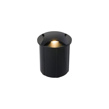 Nowodvorski PAT kültéri beépíthető lámpa, fekete, Beépített LED, 1x3W, 12 lm, TL-8162