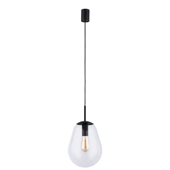 Nowodvorski PEAR 1 ágú függeszték, fekete, E27 foglalattal, 1x28W, TL-7800