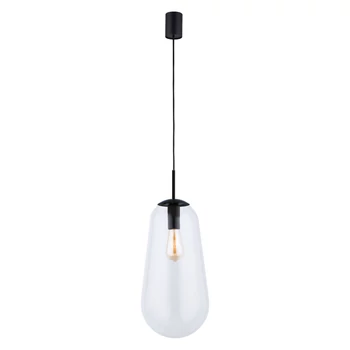 Nowodvorski PEAR 1 ágú függeszték, fekete, E27 foglalattal, 1x28W, TL-7797