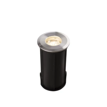 Nowodvorski PICCO kültéri beépíthető lámpa, matt króm, Beépített LED, 1x1W, 47 lm, TL-9106