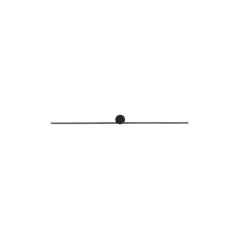 Nowodvorski PIN fürdőszobai fali lámpa, fekete, Beépített LED, 1x10W, 500 lm, TL-8128