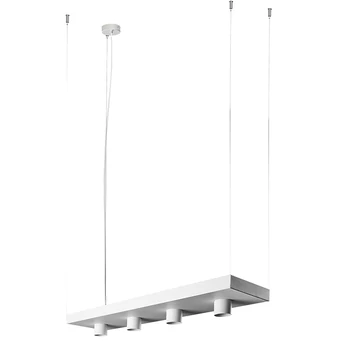 Nowodvorski PLANT 1 ágú függeszték, polc funkcióval, fehér, GU10 foglalattal, 4x35W, TL-9382