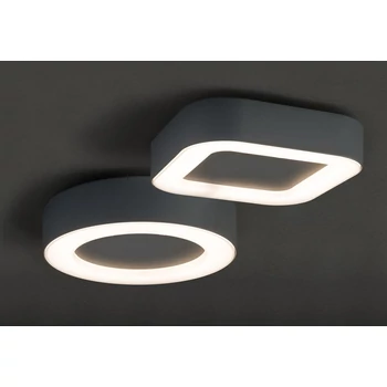Nowodvorski PUEBLA kültéri mennyezeti lámpa, szürke, Beépített LED, 1x12W, 538 lm, TL-9513