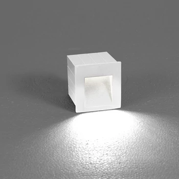 Nowodvorski STEP kültéri beépíthető lámpa, fehér, Beépített LED, 1x3W, TL-6908