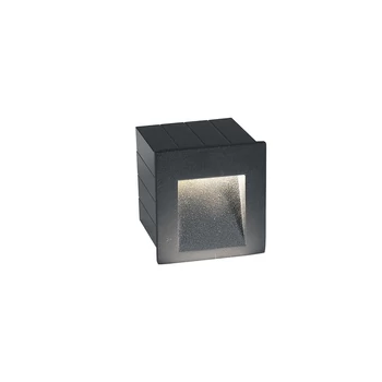 Nowodvorski STEP kültéri beépíthető lámpa, szürke, Beépített LED, 1x3W, 310 lm, TL-6907