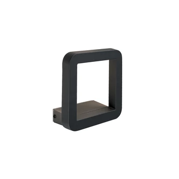 Nowodvorski THIKA kültéri fali lámpa, fekete, Beépített LED, 1x10W, 996 lm, TL-9121