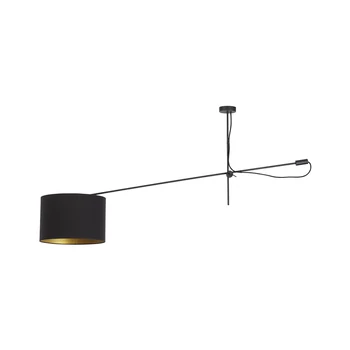 Nowodvorski VIPER 1 ágú függeszték, fekete, E27 foglalattal, 1x42W, TL-6641