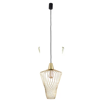 Nowodvorski WAVE 1 ágú függeszték, arany, E27 foglalattal, 1x42W, TL-8857