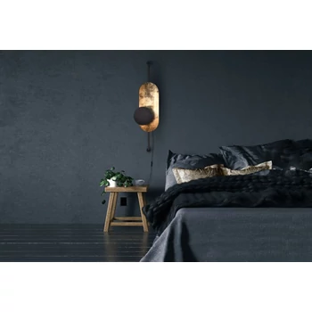Nowodvorski WHEEL LUX fali lámpa, arany, G9 foglalattal, 1x12W, TL-8430