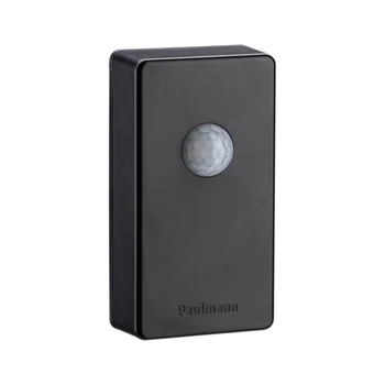 Paulmann 18012 Plug&Shine Twilight vezeték nélküli mozgásérzékelő/alkonykapcsoló szenzor, 4,8V, elemes, fekete, IP44
