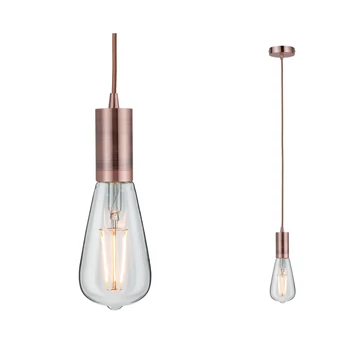 Paulmann 50387 Neordic Haldis 1 ágú függeszték, bura nélküli, réz, E27 foglalat, IP20