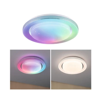 Paulmann 70546 LED Ceiling Rainbow mennyezeti lámpa, 3000-6500K , fehér, 3000K-6500K változtatható, 1.600 lm, IP20