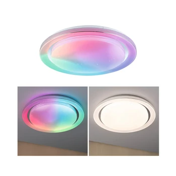 Paulmann 70547 LED Ceiling Rainbow mennyezeti lámpa, 3000-6500K , fehér, 3000K-6500K változtatható, 2.800 lm, IP20