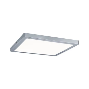 Paulmann 70936 Atria LED panel, négyzet, króm, 4000K természetes fehér, beépített LED, 1800 lm, IP20