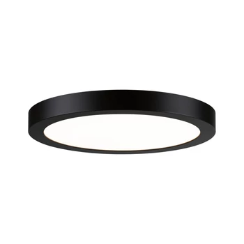 Paulmann 70984 Abia LED panel, 300 mmx300 mm, kerek, mennyezeti, fekete, 2700K melegfehér, beépített LED, 3200 lm, IP20