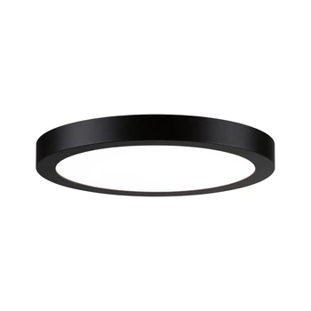Paulmann 71025 LED Panel Abia mennyezeti lámpa, fekete, 4000K természetes fehér, 2.200 lm, IP20