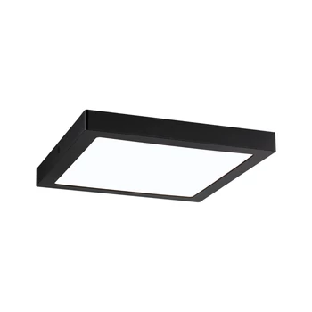 Paulmann 71026 LED Panel Abia mennyezeti lámpa, fekete, 4000K természetes fehér, 2.000 lm, IP20