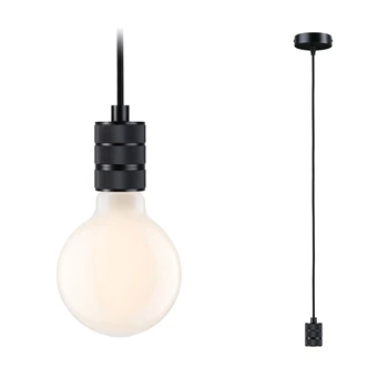 Paulmann 78432 Neordic Tilla függeszték, fekete, E27 foglalat, IP20