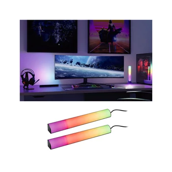Paulmann 78878 Lightbar Dynamic dekorációs lámpa, USB csatlakozóval, távirányítóval, fekete, 24 lm, IP20