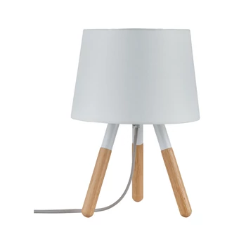 Paulmann 79646 Neordic Berit asztali lámpa, fa, E27 foglalat, IP20