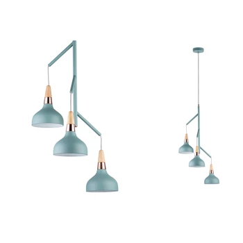 Paulmann 79653 Neordic Juna több ágú függeszték, fa, 3x E14 foglalat, IP20