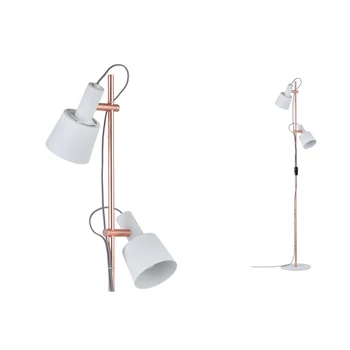 Paulmann 79660 Neordic Haldar állólámpa, réz, 2x E14 foglalat