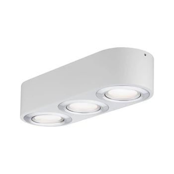 Paulmann 79710 Argun mennyezeti lámpa, 3-step-dimming, billenthető, szálcsiszolt, 3000K melegfehér, beépített LED, 475 lm