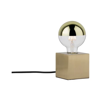 Paulmann 79728 Neordic Dilja asztali lámpa, bura nélküli, design, réz, E27 foglalat, IP20