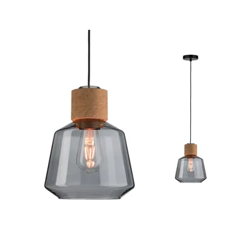 Paulmann 79739 Neordic Elia 1 ágú függeszték, fa, E27 foglalat, IP20