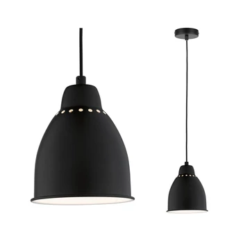 Paulmann 79763 Neordic Hilla függeszték, fekete, E27 foglalat, IP20