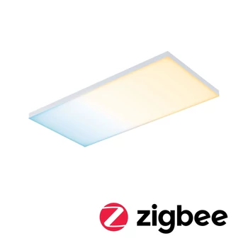 Paulmann 79827 Velora LED panel, négyzet, Tunable White, Zigbee, fehér, 2700K-6500K változtatható, 1.600 lm, IP20