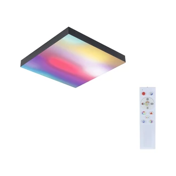 Paulmann 79907 Led Panel Velora mennyezeti lámpa, fekete, 3000K-6500K változtatható, 1.140 lm, IP20