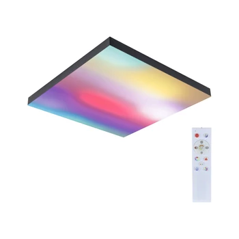 Paulmann 79908 Led Panel Velora mennyezeti lámpa, fekete, 3000K-6500K változtatható, 1.690 lm, IP20