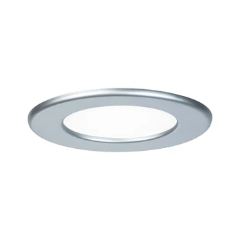 Paulmann 92070 Quality Line LED panel, kerek, süllyeszthető, króm, 4000K természetes fehér, beépített LED, 671 lm, IP44