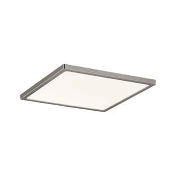 Paulmann 92939 Areo fürdőszobai LED panel, 180 mmx180 mm, négyzet, fényerőszabályozható, nikkel, 3000K melegfehér, beépített LED, 1300 lm, IP44