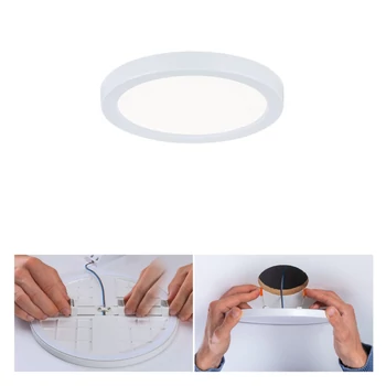 Paulmann 93035 Areo Varifit LED panel, kerek, fehér, 4000K természetes fehér, 850 lm, IP44