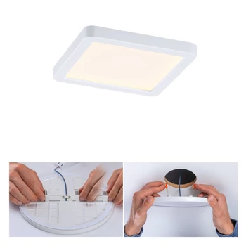 Paulmann 93039 Areo Varifit LED panel, négyzet, fehér, 3000K melegfehér, 850 lm, IP44