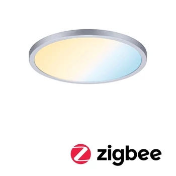 Paulmann 93046 Areo Varifit LED panel, négyzet, tunable white, króm, 3000K-6500K változtatható, 1.400 lm, IP44