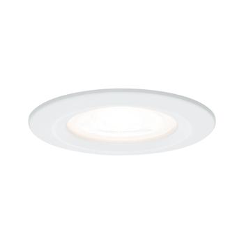 Paulmann 93631 Nova beépíthető lámpa, kerek, spotkeret, fix, fehér, GU10 foglalat