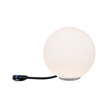 Paulmann 94177 Plug&Shine Globe LED kerti dekorációs lámpa, 24V, 2,8W, 3000K, 160 lm, fehér, IP67